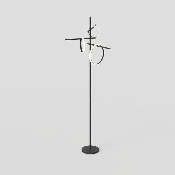 Urban Loop Coat Rack 3D model