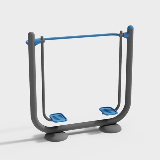 Modern Outdoor Fitness Equipment 3D model