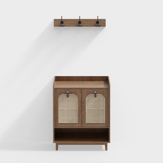 tủ giày gỗ hiện đại