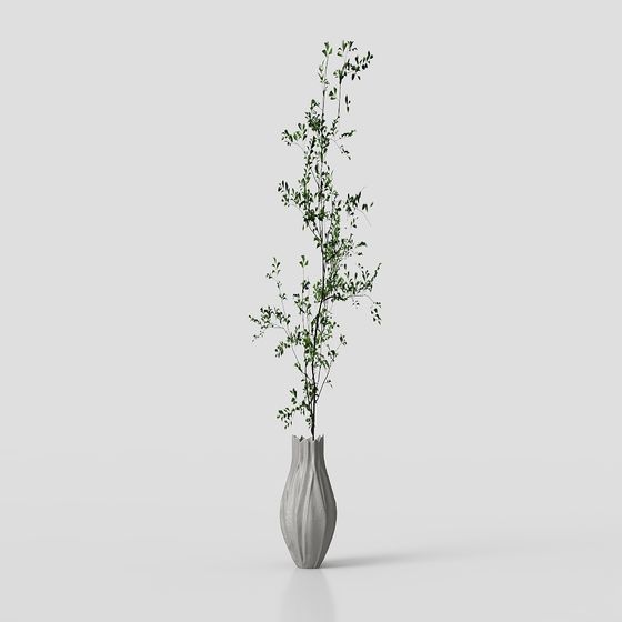 Urban Green Plant 3D Model for Designers