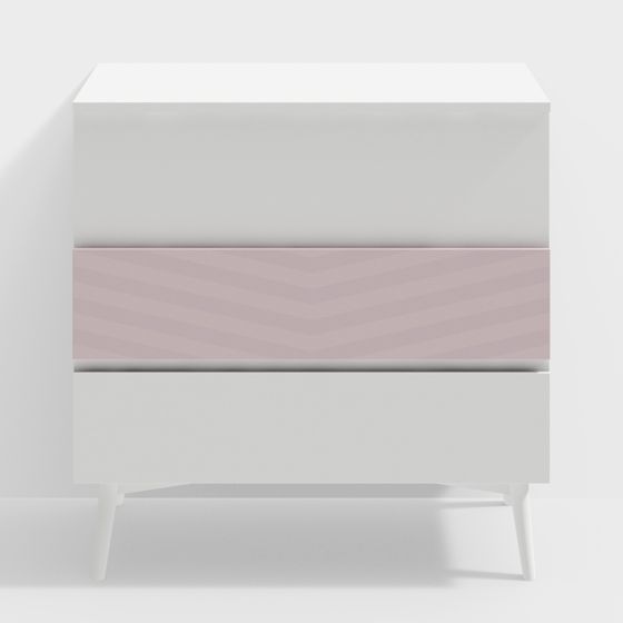 City Light Nightstand 3D model