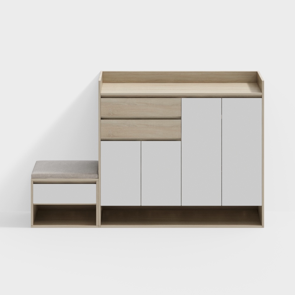 casiers en bois contemporains