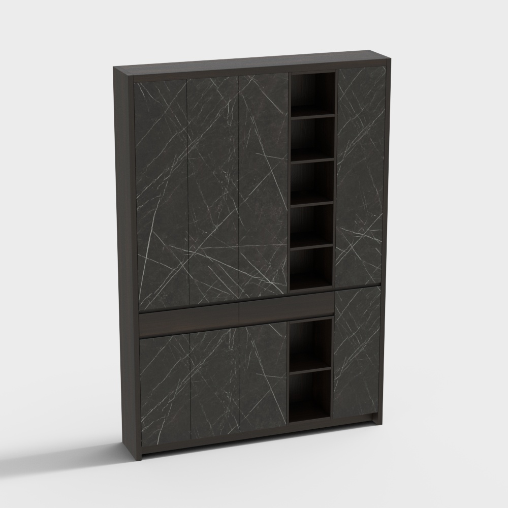locker contemporary wooden