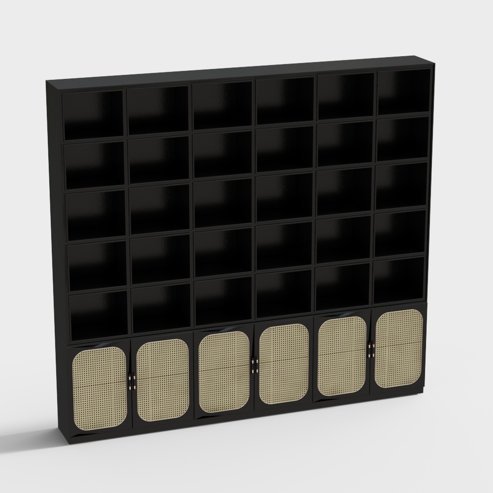 Armadietto in legno contemporaneo