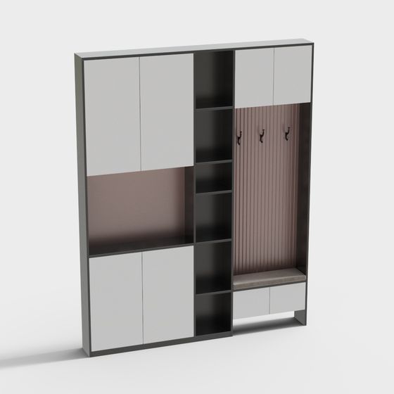 casiers en bois contemporains