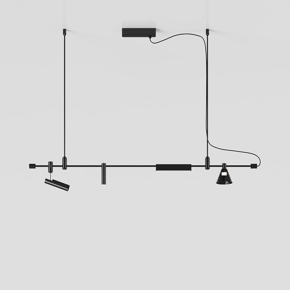 Lámpara de araña de techo contemporánea