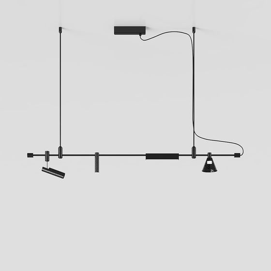 Urban Light Fixture 3D model for Stylish Interiors