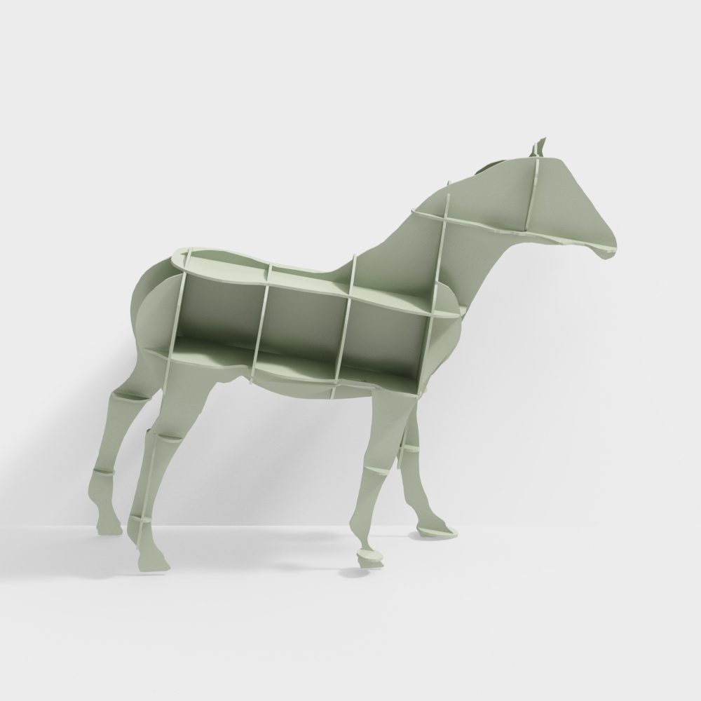 Library pony bookshelf