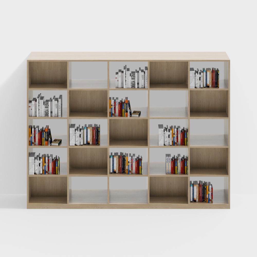 library bookshelf