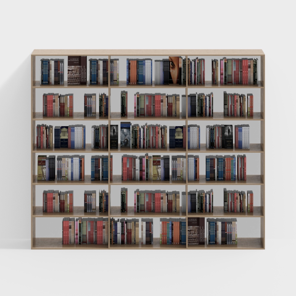 library bookshelf