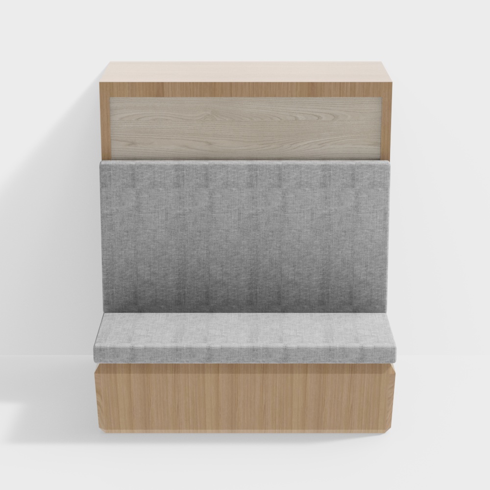 書房閱讀卡座書架