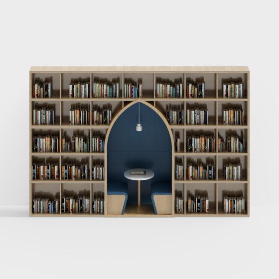 書店デッキ本棚