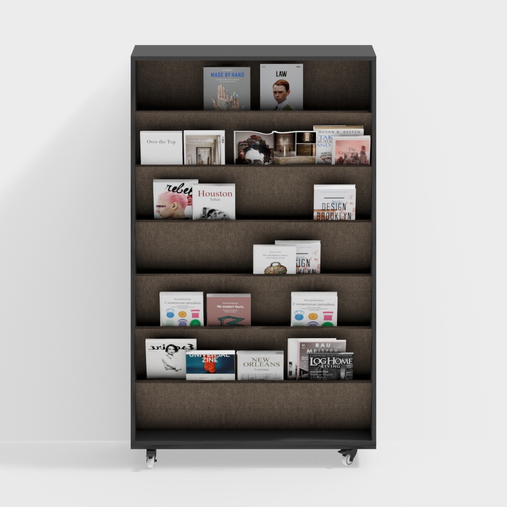 étagère de bibliothèque