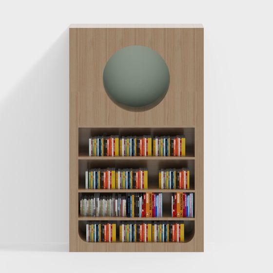 ชั้นวางหนังสือห้องสมุดเด็ก