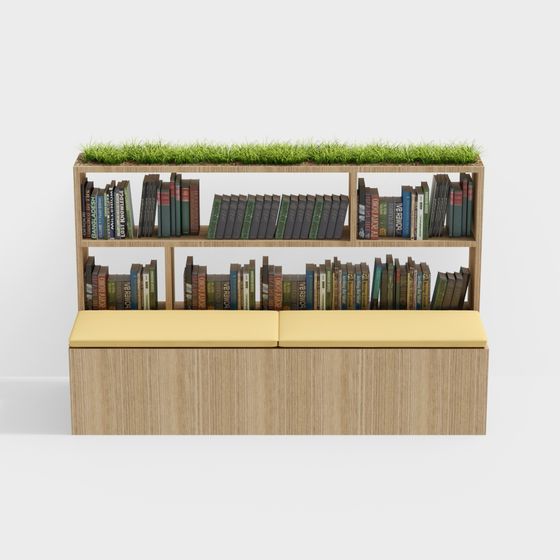 Estantería de libros de bar