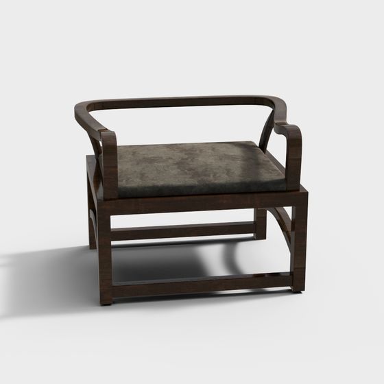 Vintage Comfort Chair 3D model