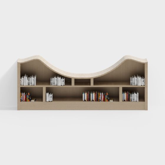 Étagère de bibliothèque de salle de lecture de salle de divertissement pour enfants