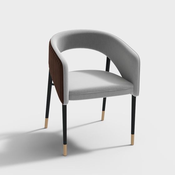 Urban Leisure Chair 3D model for Modern Design
