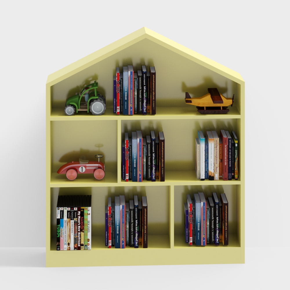 Reading room display rack