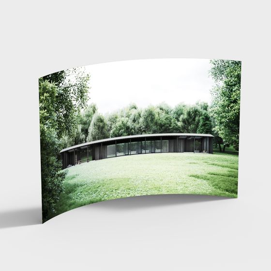 Forest Breath Modern 3D Model