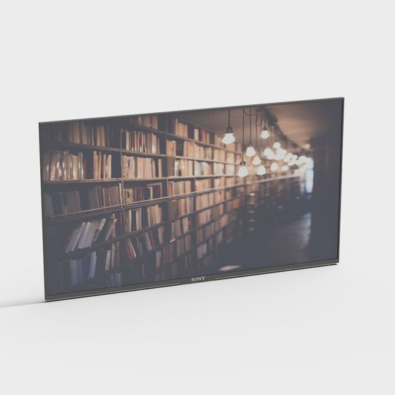 Library Haven 3D model