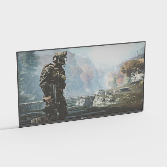 Tactical Soldier 3D model