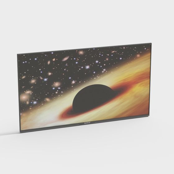 Stunning 3D Model of a Cosmic TV Screen