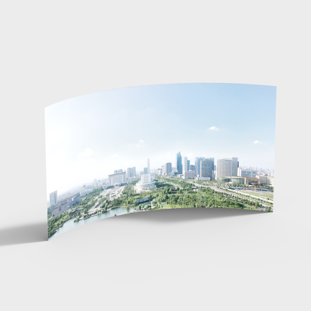 ทิวทัศน์ภายนอกอาคารบนทางด่วนในเมือง