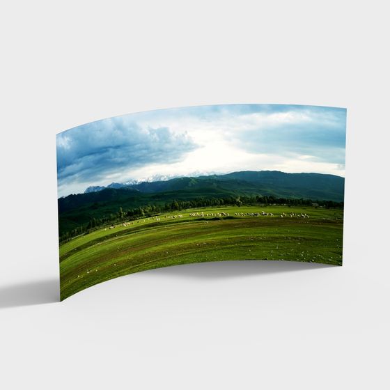 Mountain Pasture 3D model