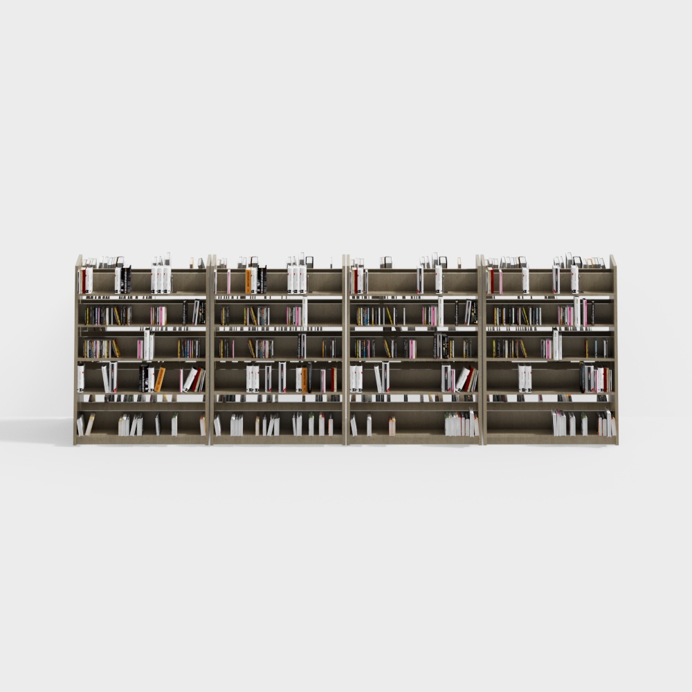 Reading room bookshelf