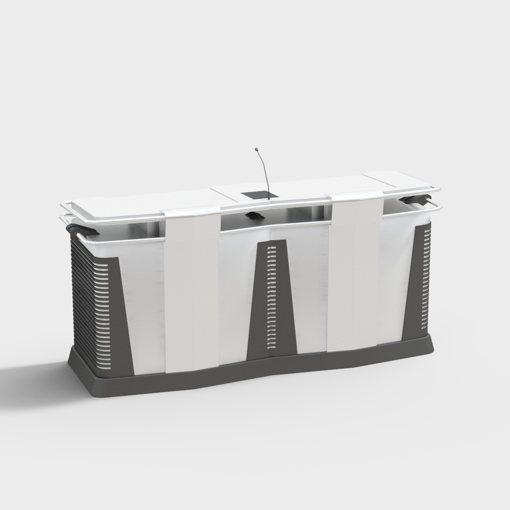 Experimental classroom podium