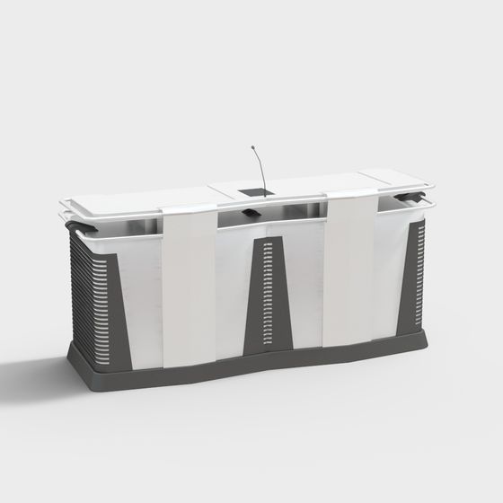 Modern Podium 3D model for Tech Offices