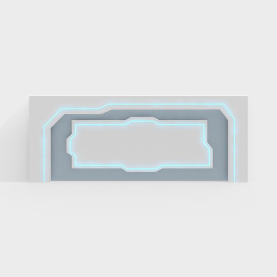 Future Door 3D model