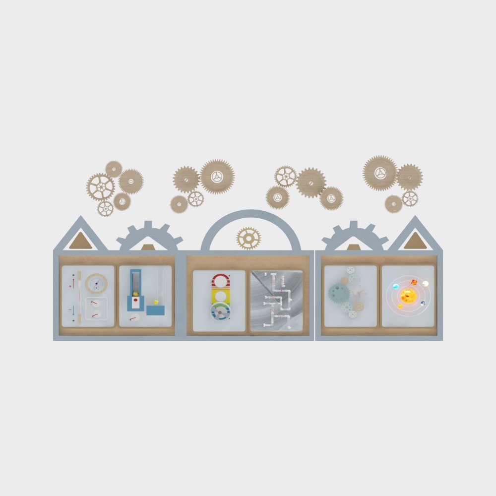 Kindergarten wall decoration