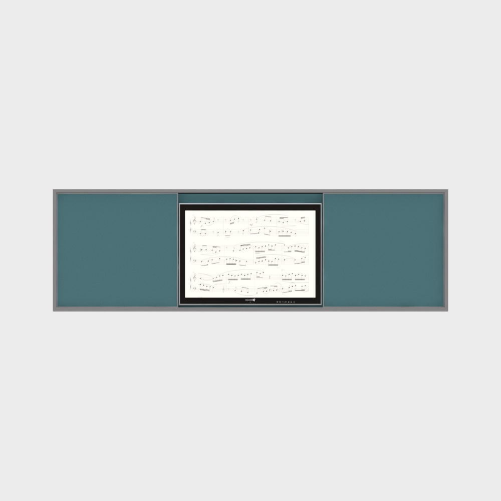 전통 음악 교실 칠판