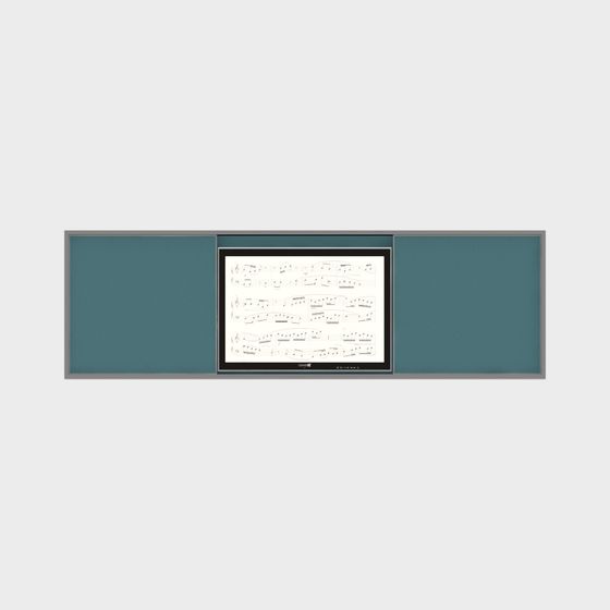 전통 음악 교실 칠판