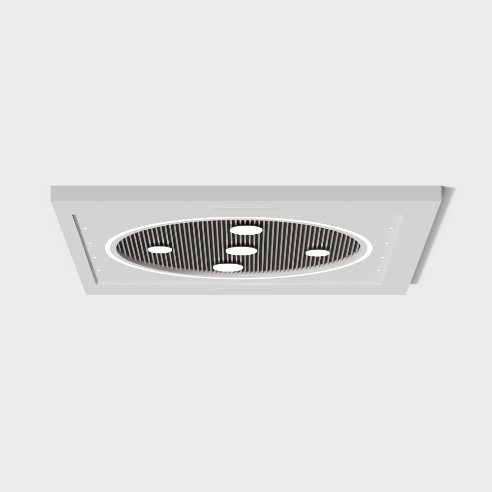 Handmade classroom ceiling