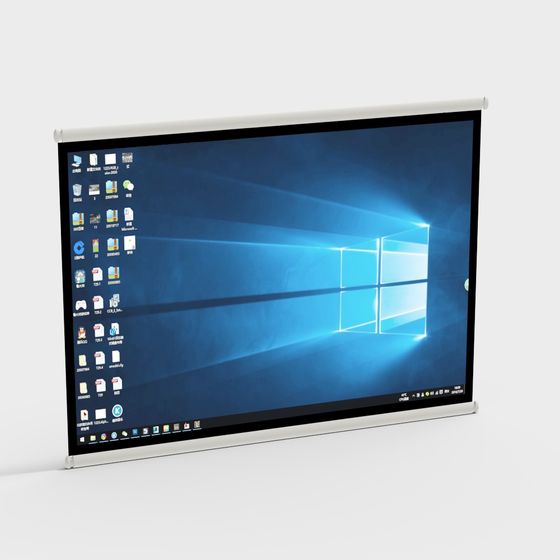 High-Detail Computer Monitor 3D Model