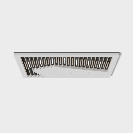 Distinctive Ceiling Vent 3D Model for Contemporary Interiors