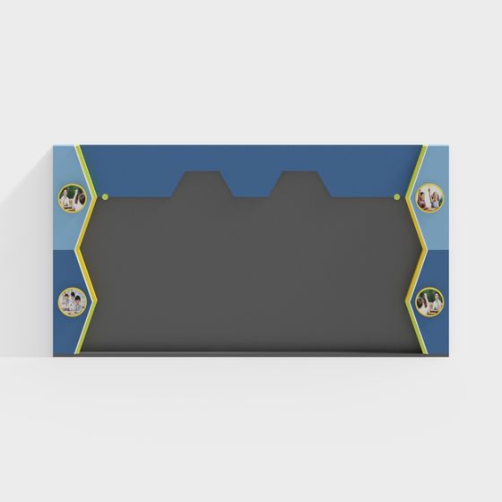 Interactive Blackboard 3D Model for Design Projects