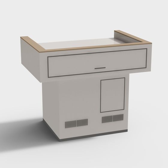 Modern Minimalist Podium 3D model