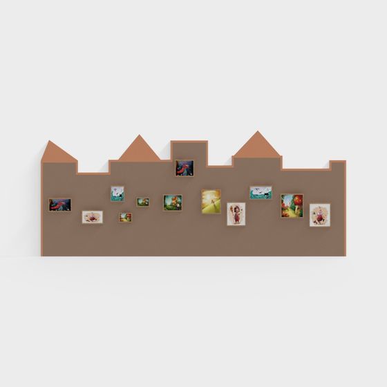 Enchanting 3D Wall Art Model for Creative Spaces