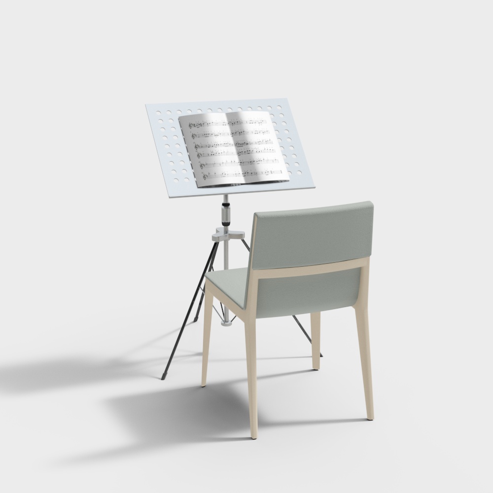 음악 교실 테이블과 의자