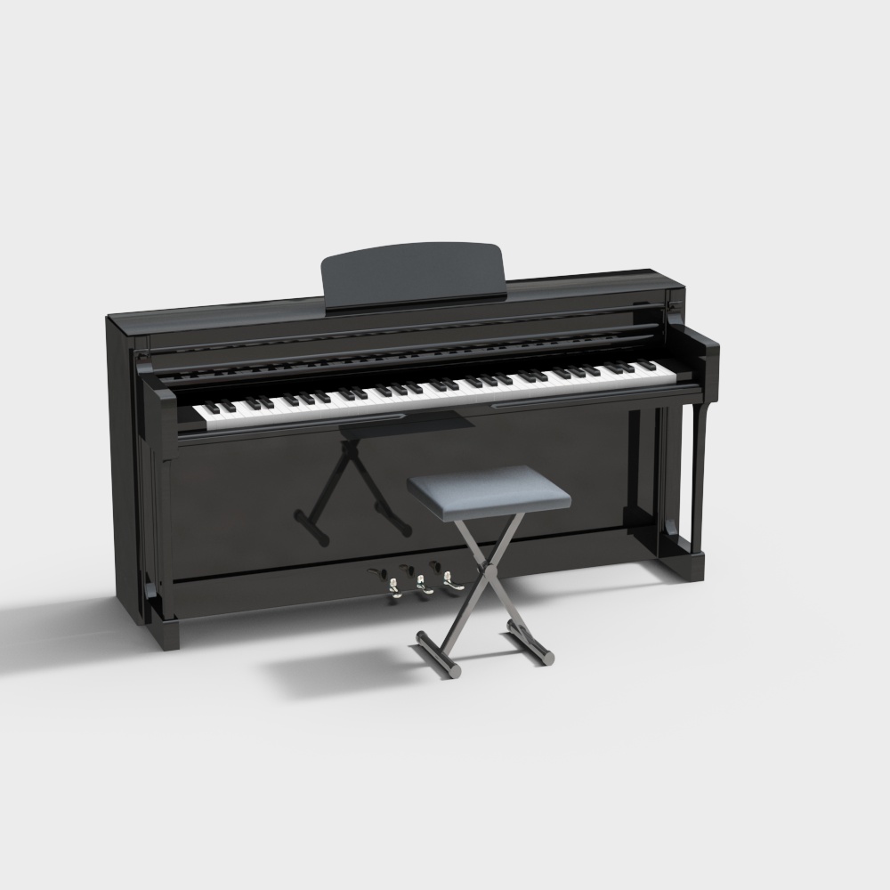 piano dans une salle de musique