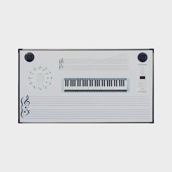 음악 교실 벽 장식