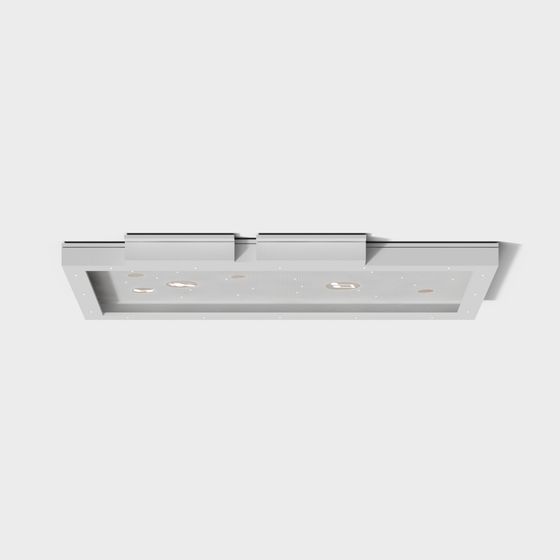 Modern Urban Ceiling Light 3D model