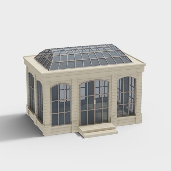 Modern Greenhouse 3D model