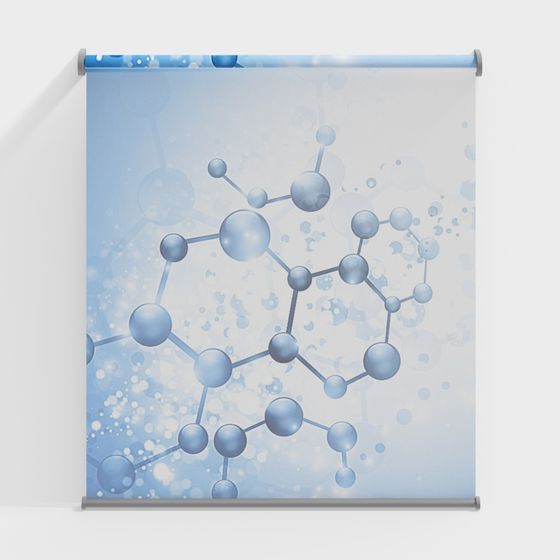 Molecular Chain 3D Model