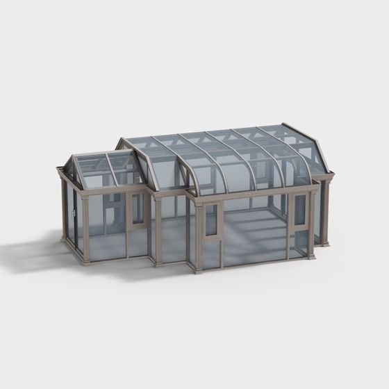 Modern Greenhouse 3D model
