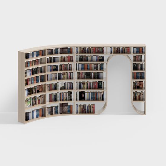 Arcadia Bookshelf 3D model